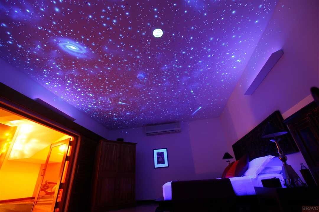 Выбор подходящей комнаты для создания звездного атмосферного эффекта