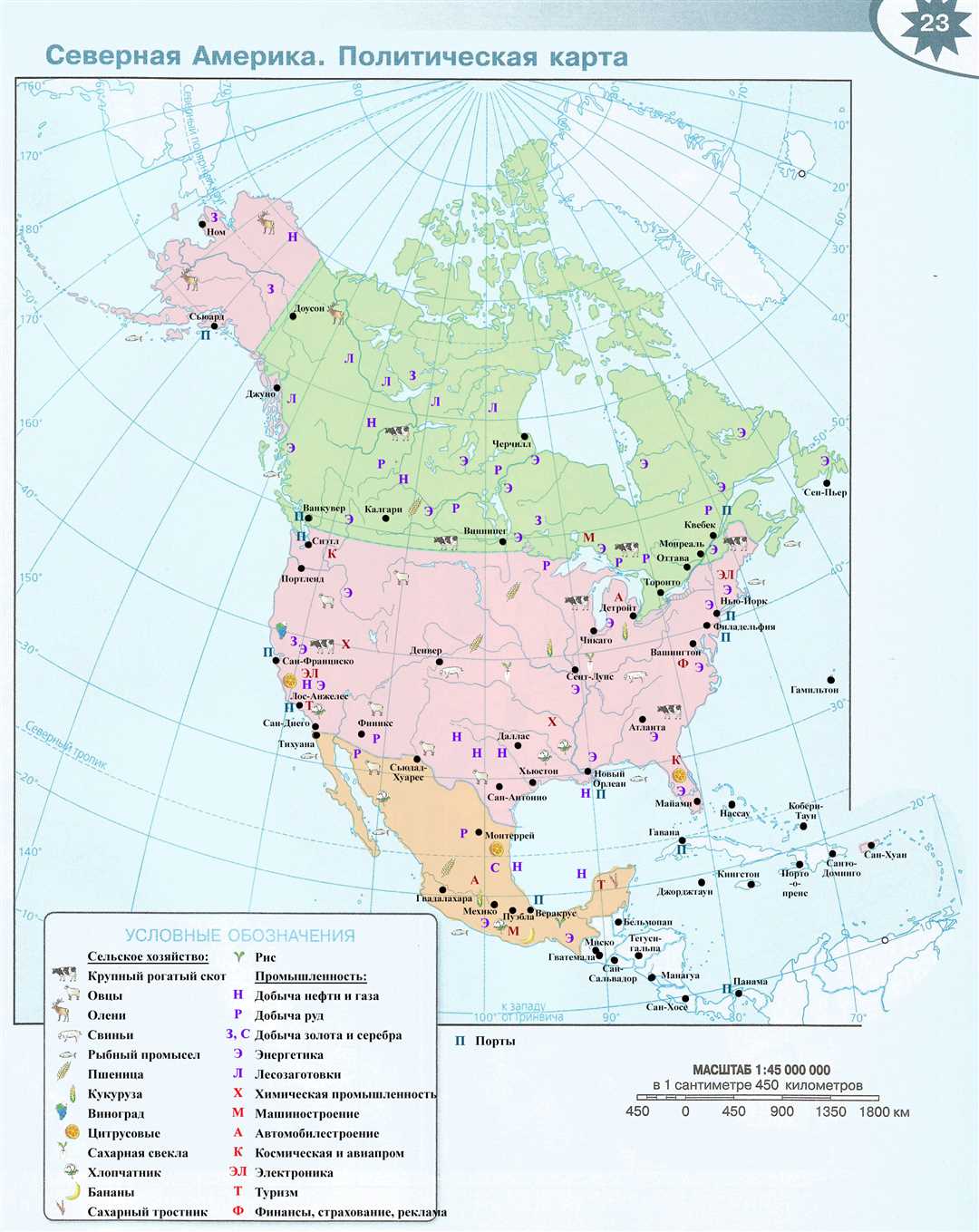 Северная Америка — Все, что нужно знать о ней для учеников 7 класса