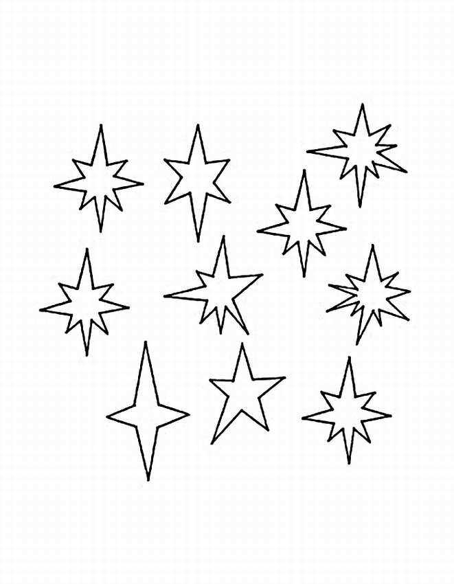 Трафаретная роспись: звезды в дизайне стен